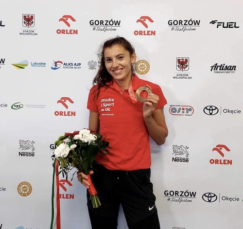 Agnieszka Bednarek z brązowym medalem Mistrzostw Polski w trójskoku